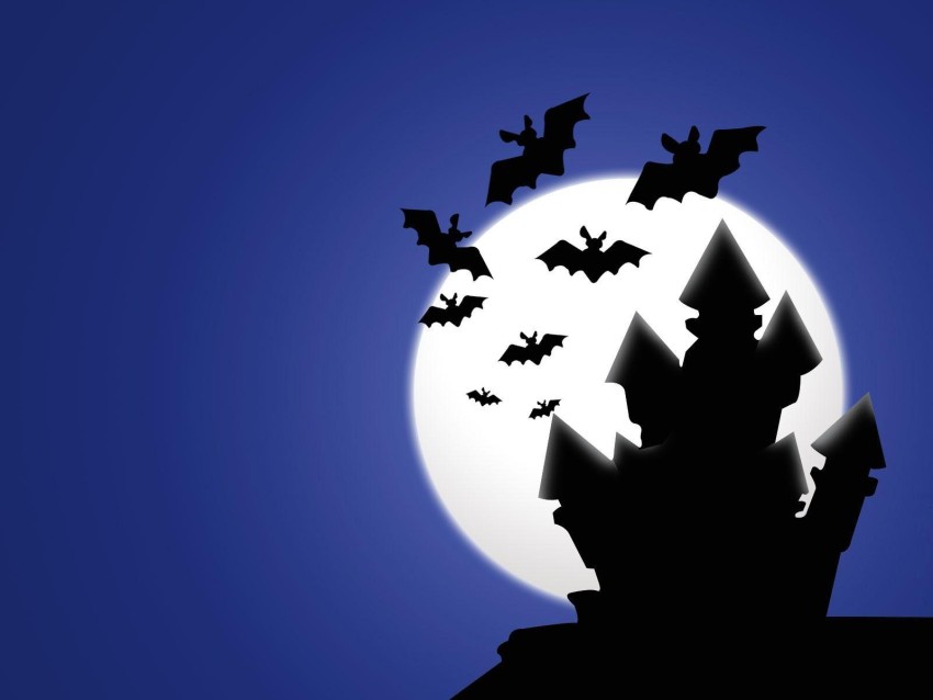 Bat Halloween Wallpaper Background HD