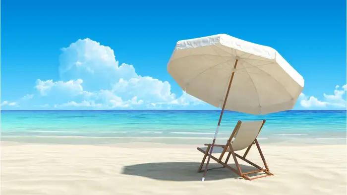 🔥 Beach Chair Umbrella Background Free Wallpaper Download | CBEditz