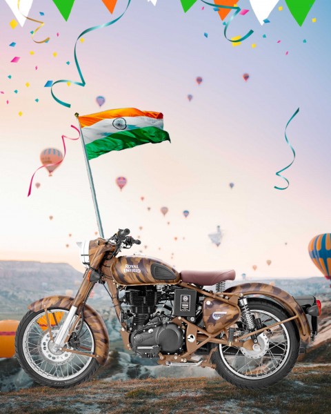 Bike 15 August Independence Day CB PicsArt Editing Background
