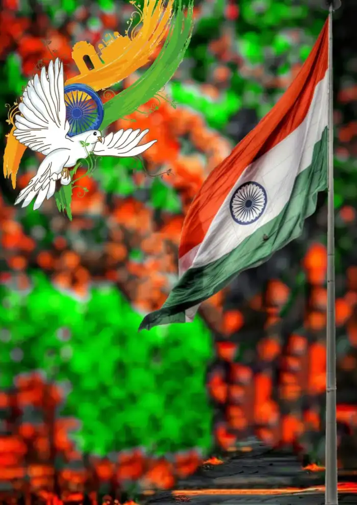 Bird Independence Day 15 August Photo Editing Background HQ