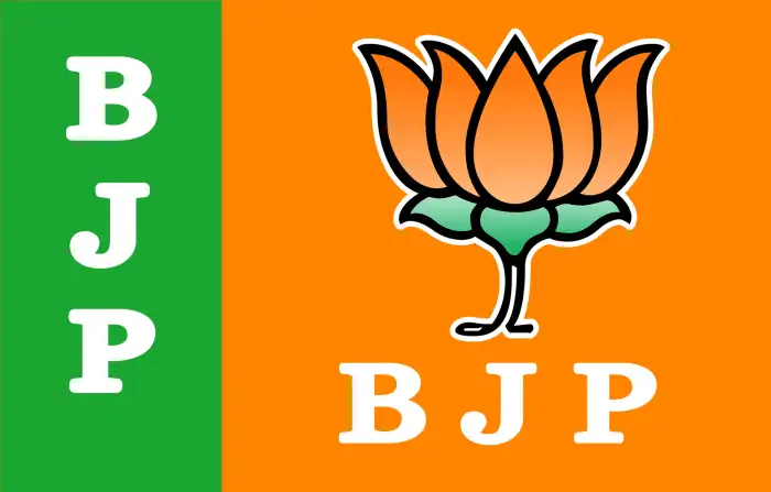 BJP logo. BJP letter. BJP letter logo design. Initials BJP logo linked with  circle and uppercase monogram logo. BJP typography for technology, business  and real estate brand. 8994449 Vector Art at Vecteezy