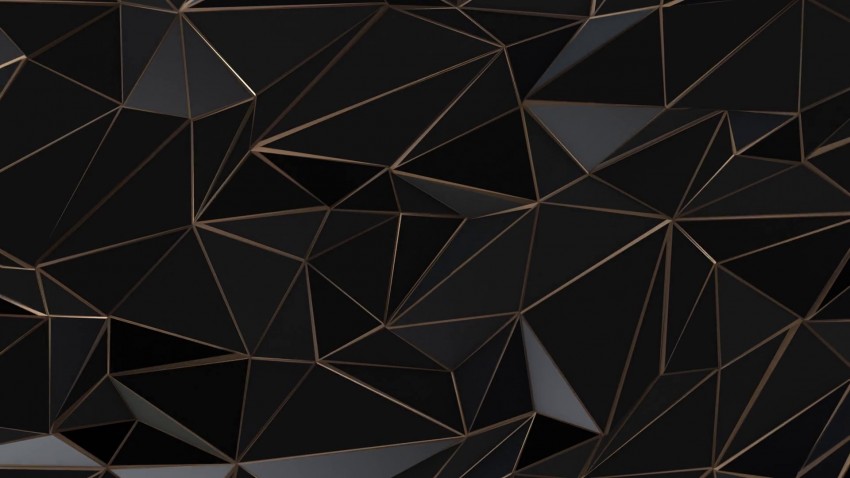 Black And Gold PowerPoint Background Templates