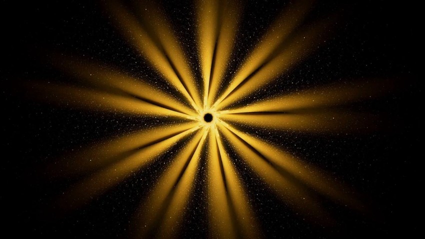 Black And Gold PowerPoint Background Wallpaper