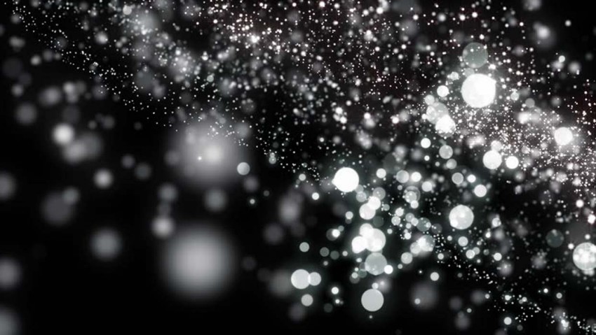 Black And Silver Glitter PowerPoint Background Templates