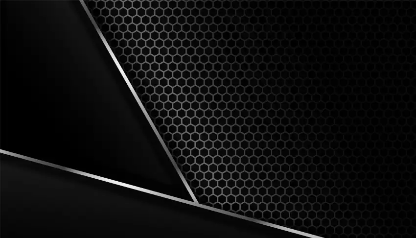 Black Carbon Fiber Metal Background HD Download