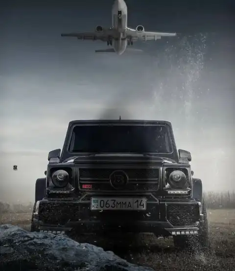 Black Jeep Picsart Background HD Download