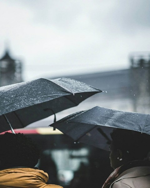 Black Unbrella Picsart Background