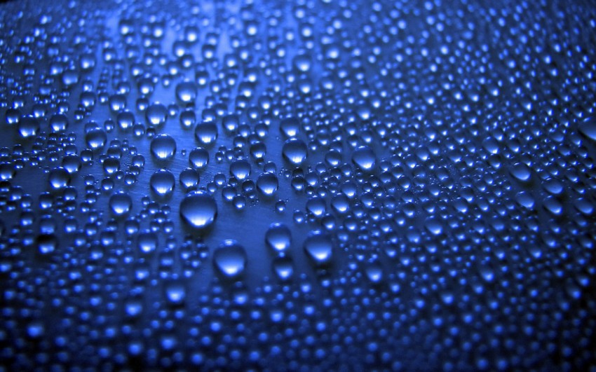 Blue Water Drop Background Pictures Full HD Download