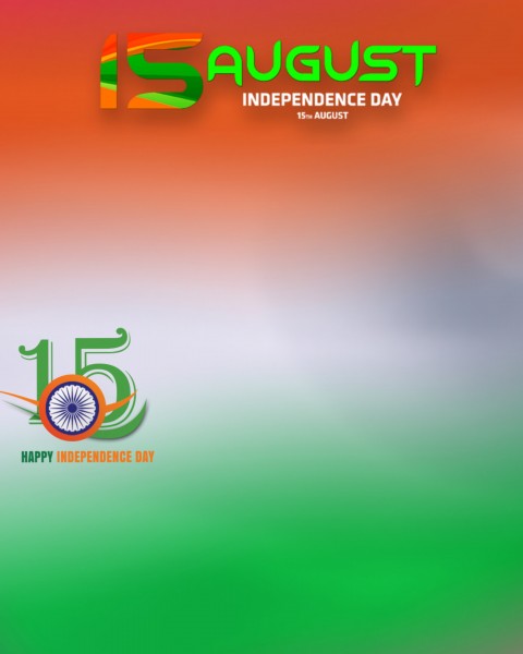 bLUR 15 August Independence Day CB PicsArt Editing Background