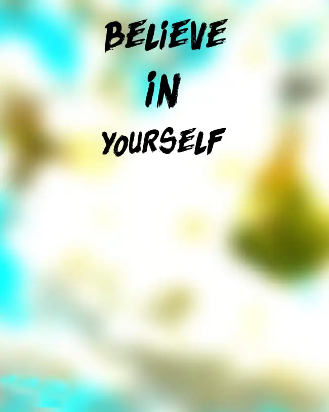 Blur CB Believe In Yourself Background HD Download
