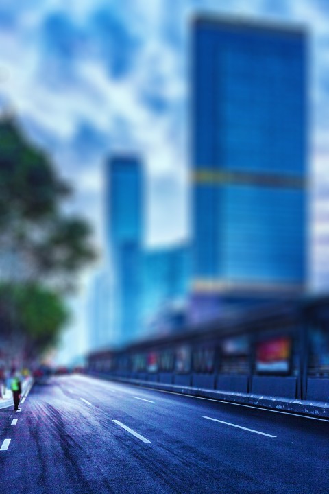 Blur Road Photoshop HD Background For CB PicsArt Photo Editing