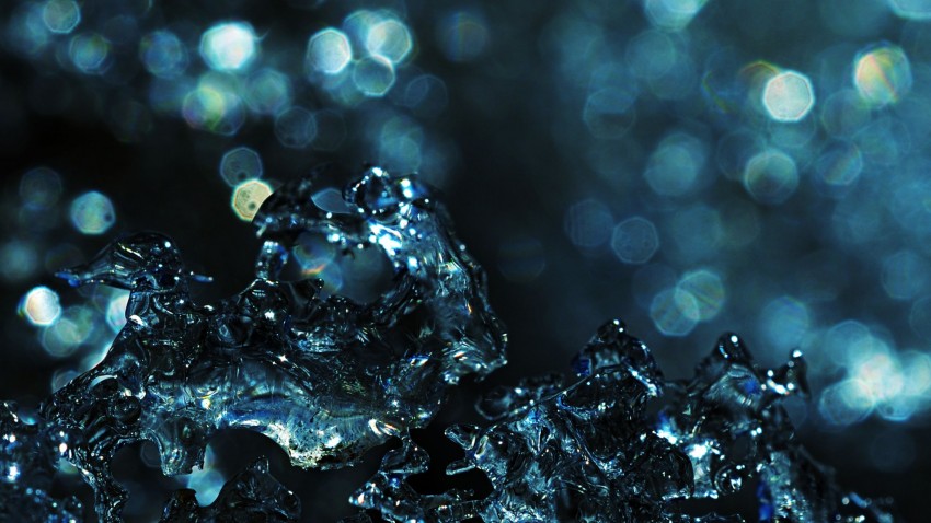 Bokeh Water Splash Hd Background Wallpaper Cbeditz