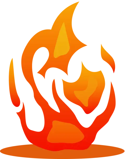 🔥 Bonfire Colorful Icon Clipart Fire PNG Free | CBEditz