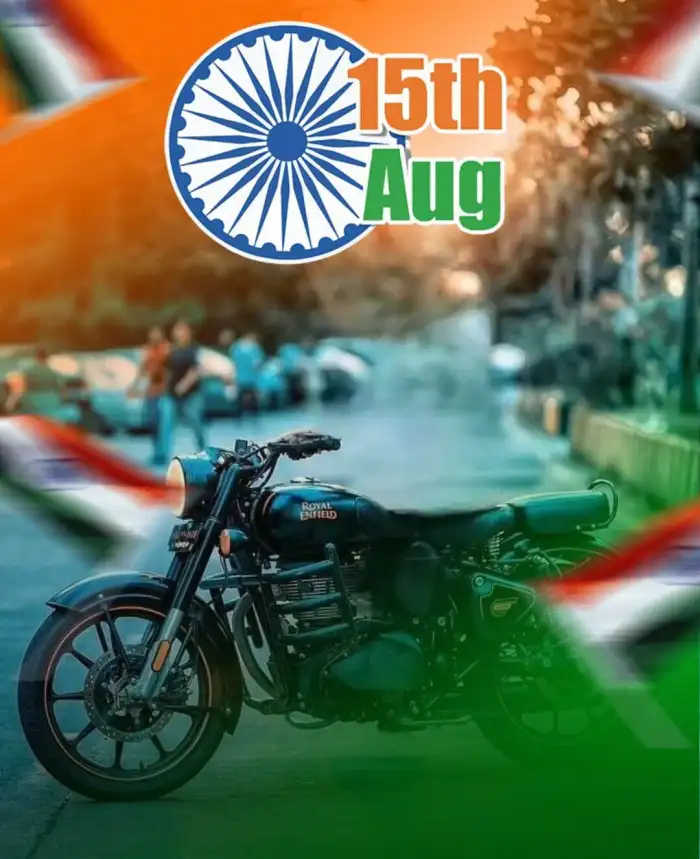 Bullet Bike Independence Day 15 August Photo Editing Background 