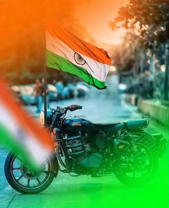 Bullet Bike Independence Day 15 August Photo Editing Background CB