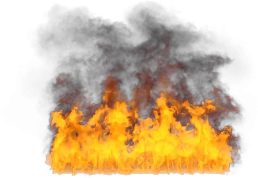 Burning Smoke Fire PNG HD Images