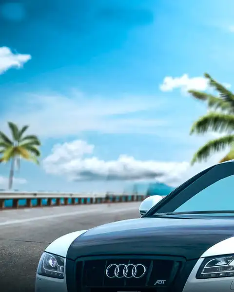 Car With Blue Sky Photo Editing Background Full HD Download