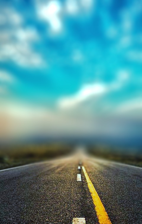 CB Editing Road Blue Sky Background Full HD Download