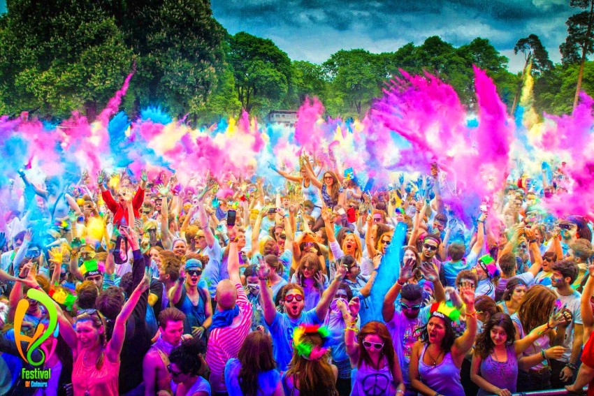 CB Holi People Photo Editing Background Full HD Download