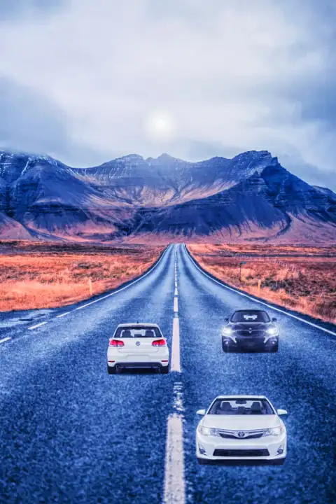 CB Road With car Picsart  Background HD Download