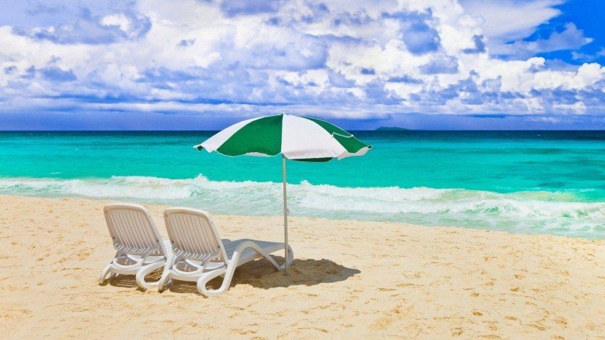 🔥 Chair On Beach HD Background Wallpaper | CBEditz