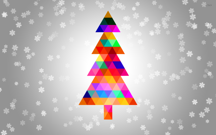 Christmas Tree Background HD Wallpaper Download