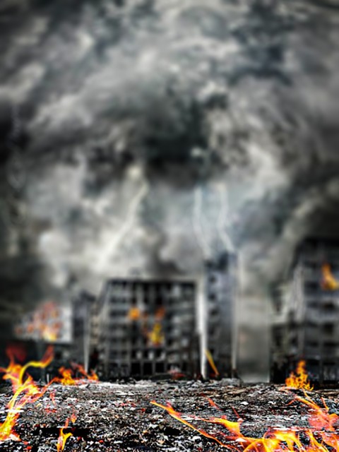 City Fire CB Editing Background Full HD Download