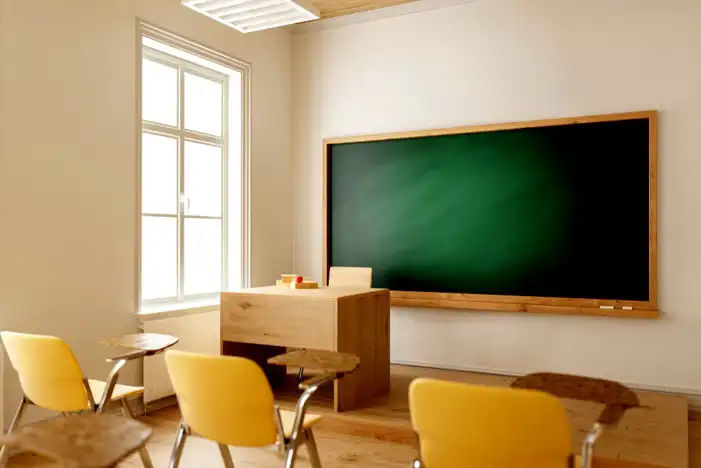 🔥 Classroom With Desks And Chairs Chalkboard Background HD Images | CBEditz