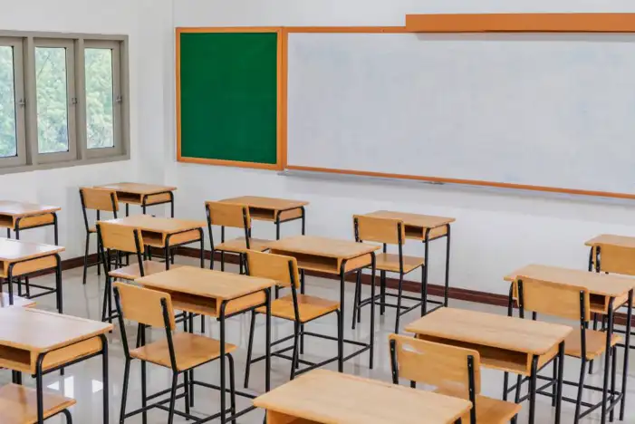 🔥 Classroom With Desks And Chairs Chalkboard Background HD Images | CBEditz