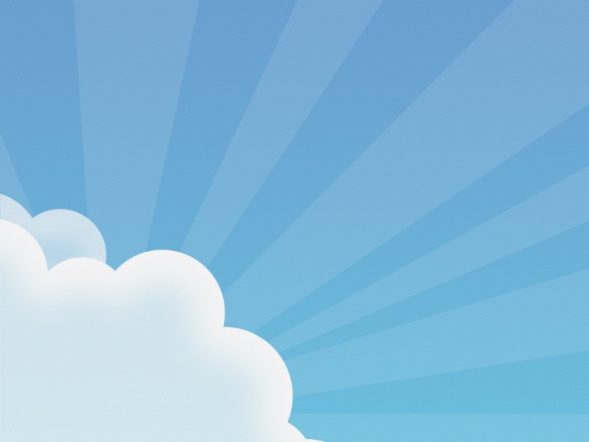Cloud Animated PowerPoint Background