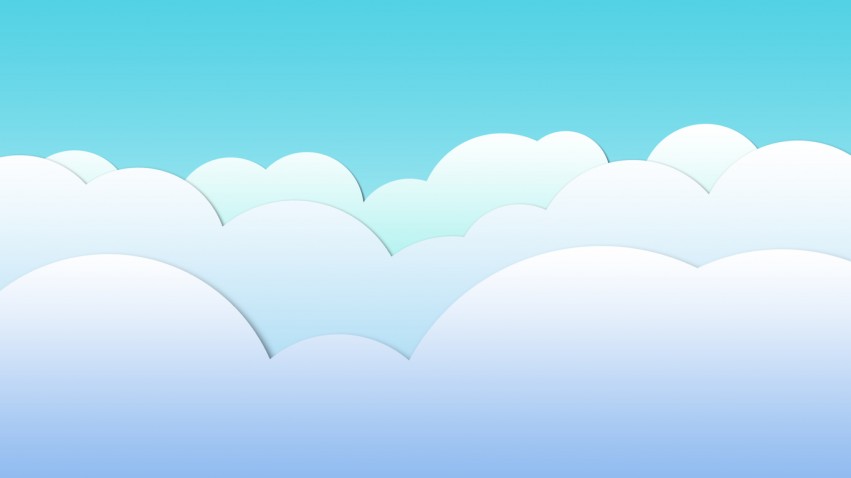 Cloud Sky Clipart Animates Background Full HD Download