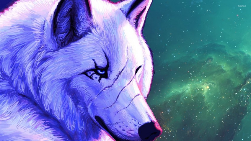 Cool Wolf Background Full HD Wallpaper Download