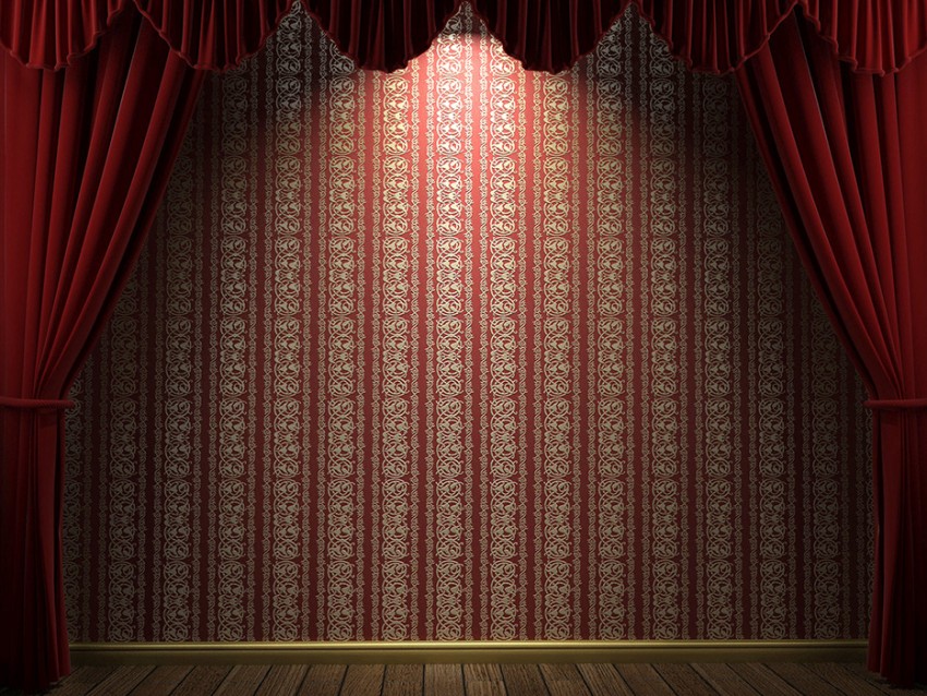 Curtain PowerPoint Background Images Full Hd