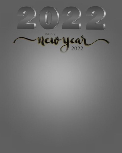Dark Happy New Year 2022 CB PicsArt Editing Background