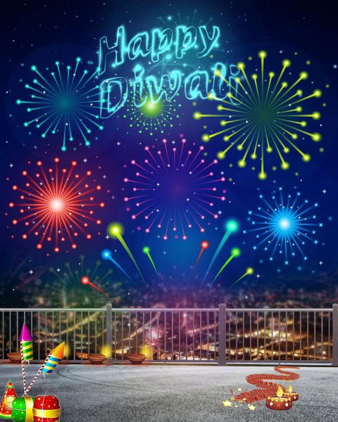 Diwali CB Photo Editing Fireworks Background  Full HD