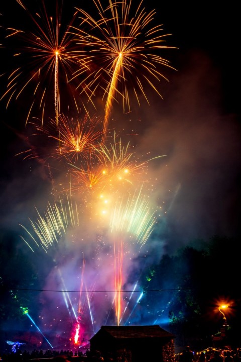 Diwali Fireworks HD Background For CB PicsArt Editing