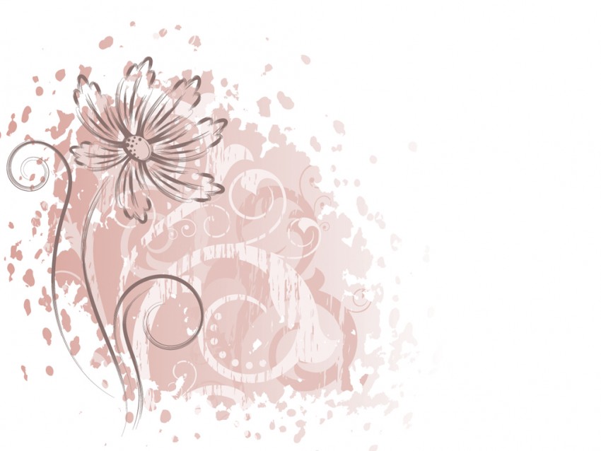 Elegant Flower PowerPoint Background Download