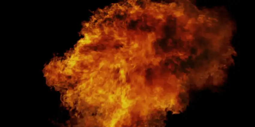 Explosion Fire Transparent Background PNG Images Download