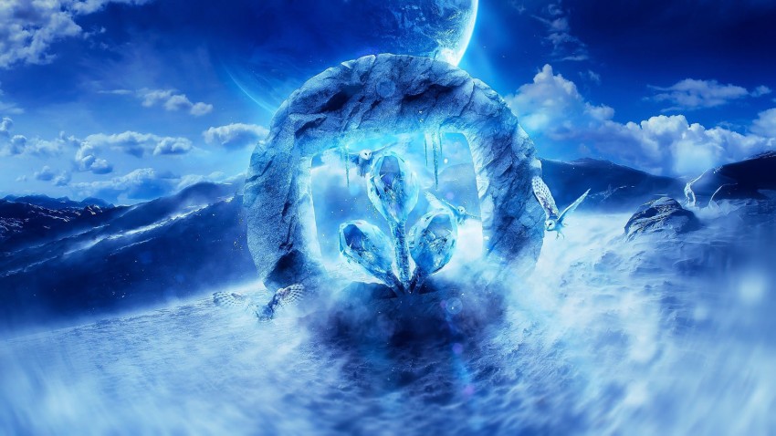 Fantacy Ice Background Full HD Images Download