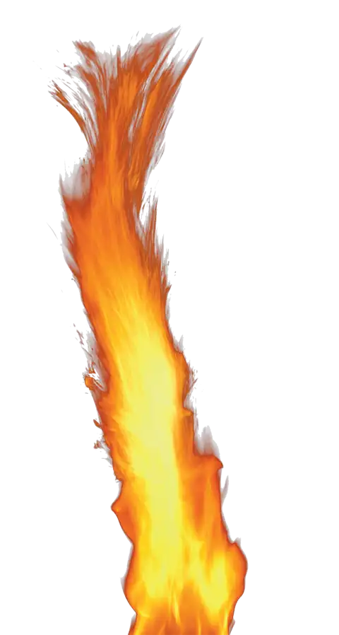 Fire Long Straight PNG File Download Images