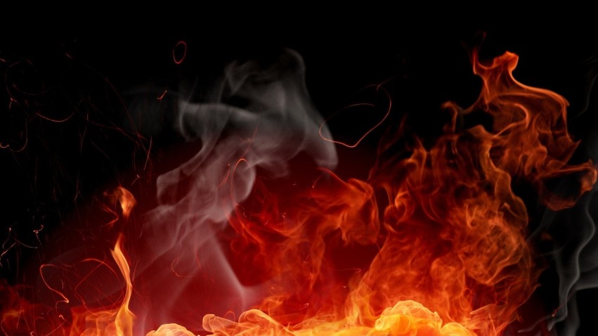 Fire Smoke Background Full HD Free Download