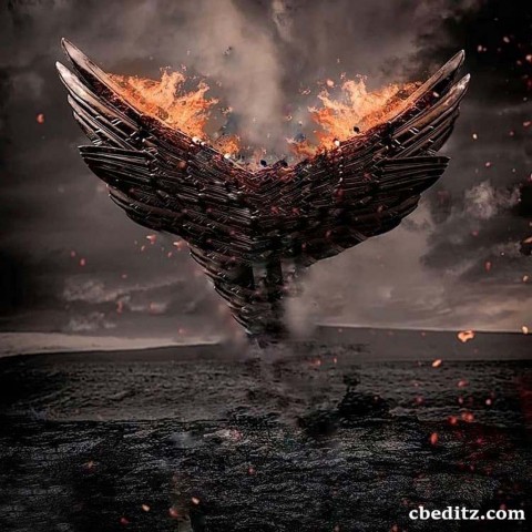 Fire Wings CB Background Download