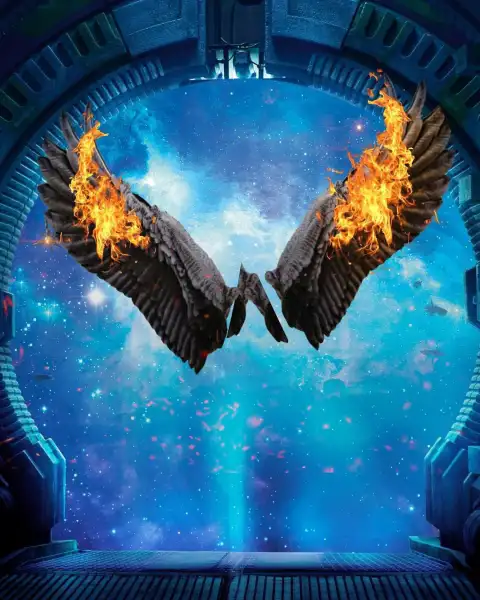 Fire Wings CB Editing Background Full HD Download