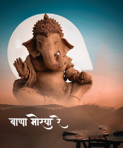 Ganesha PicsArt Editing HD Background