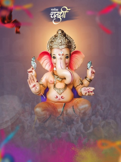 Ganesh Chaturthi CB PicsArt Editing Background