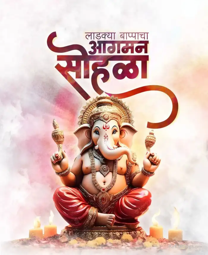 Ganesh Chaturthi Ganpati Poster Banner Editing Background