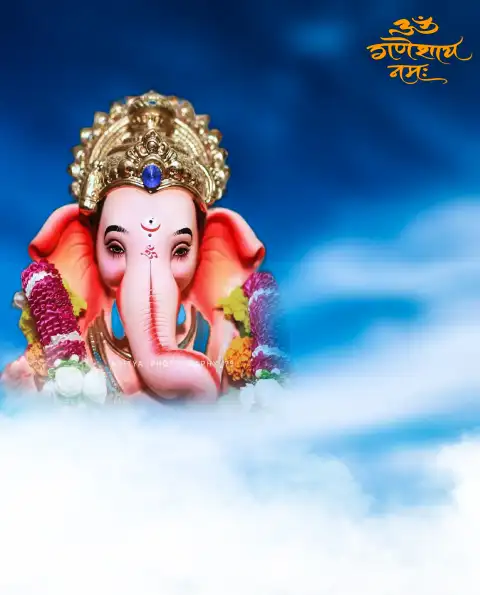 Ganesh Chaturthi Sky CB  Editing Background HD Download