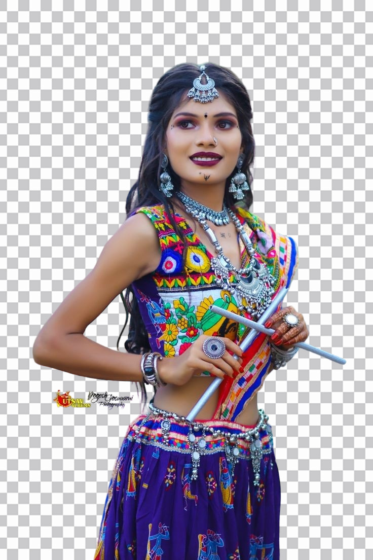 🔥 Girl With Dandiya PNG Images Download | CBEditz