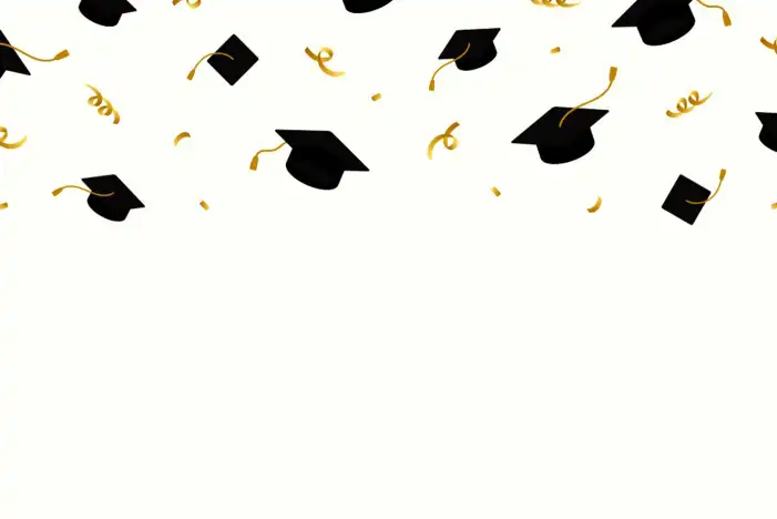 🔥 Graduation Cap And Diploma With Confetti Background HD Images | CBEditz