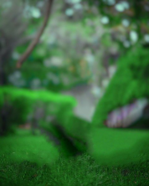 Green Blur PicsArt CB Editing Background HD